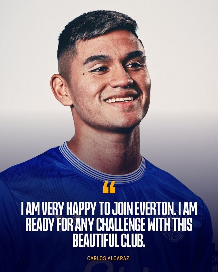 拖字訣？記者：埃弗頓想再等5場(chǎng)比賽再激活阿爾卡拉斯買(mǎi)斷條款