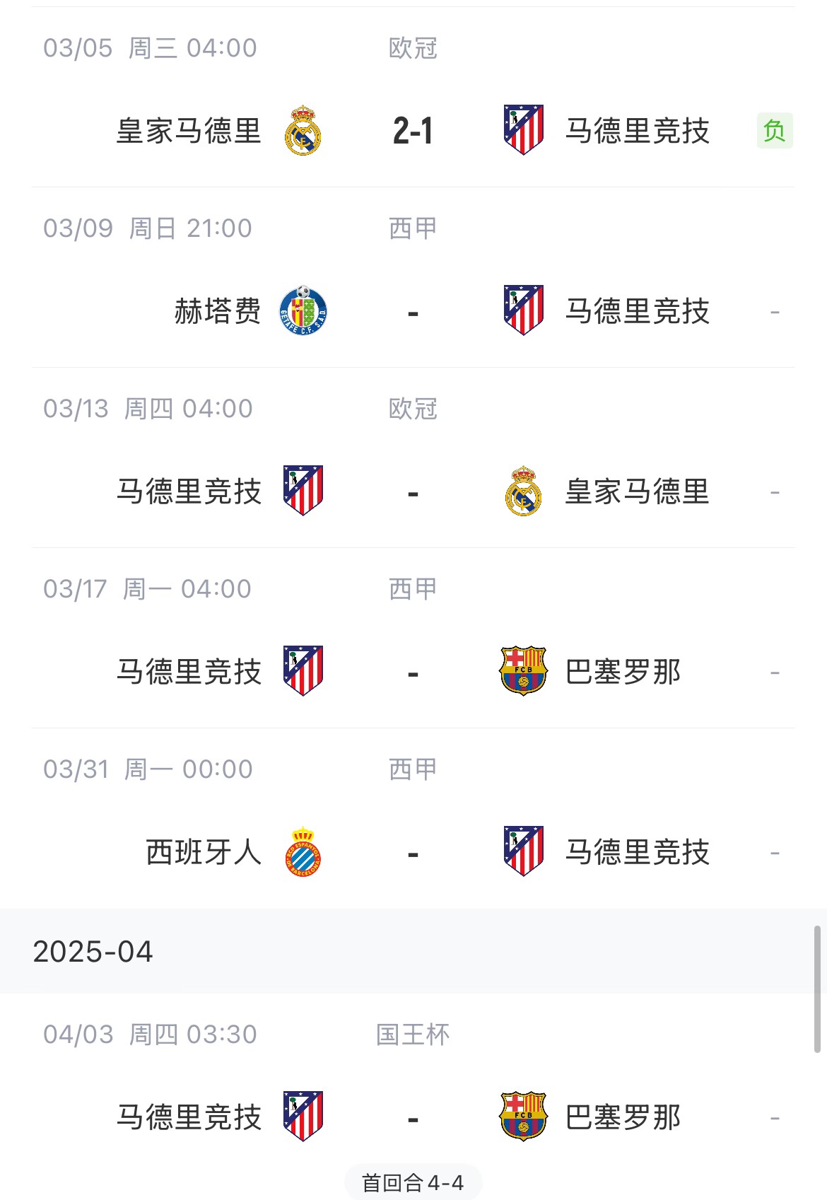 決定賽季命運？馬競13號歐冠再戰(zhàn)皇馬，17號西甲迎戰(zhàn)巴薩