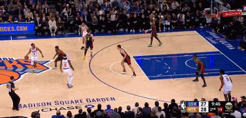 佩恩&阿努諾比連中三分！尼克斯領(lǐng)先7分打停勇士