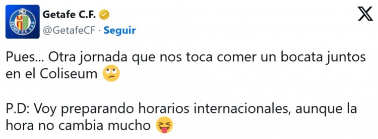 又是14:00開球？赫塔菲調(diào)侃賽程：又是我們一起吃三明治的周末