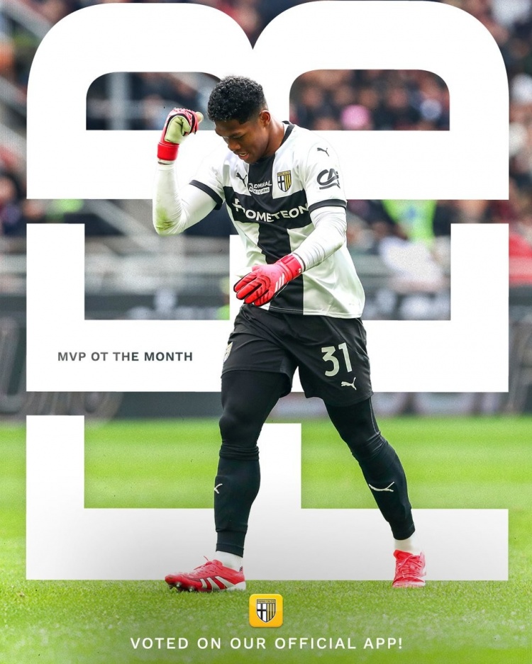 戰(zhàn)羅馬極限2連撲！官方：日本國(guó)門鈴木彩艷被票選為帕爾馬2月最佳