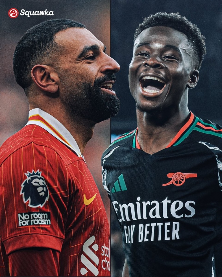 本賽季英超至少2次單場創(chuàng)造重大機會3+，僅薩拉赫&薩卡做到