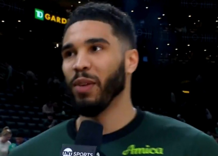 下一場打湖人！塔圖姆：會很有趣 全美直播黃綠大戰(zhàn)是球迷想看的