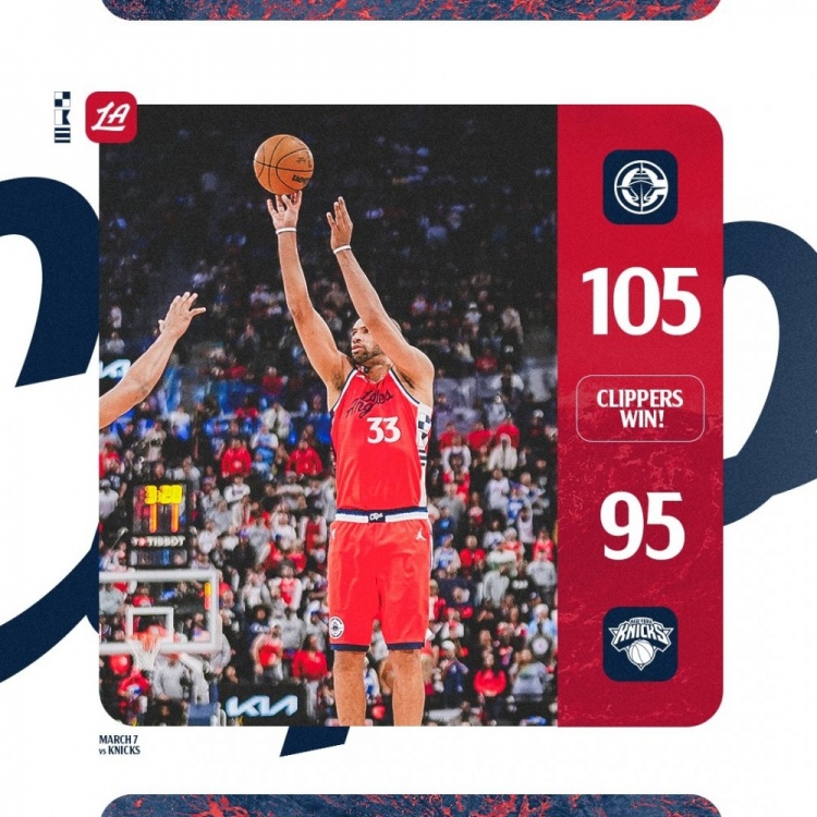 攻守兼?zhèn)淇迟惣拘赂?7分！快船官方贏球海報封面人物：巴圖姆