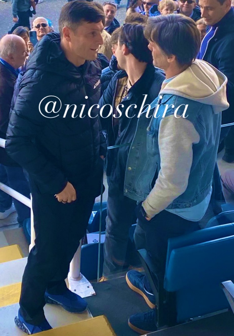 記者：薩內蒂現(xiàn)場觀戰(zhàn)科莫vs威尼斯，與帕斯父親長聊