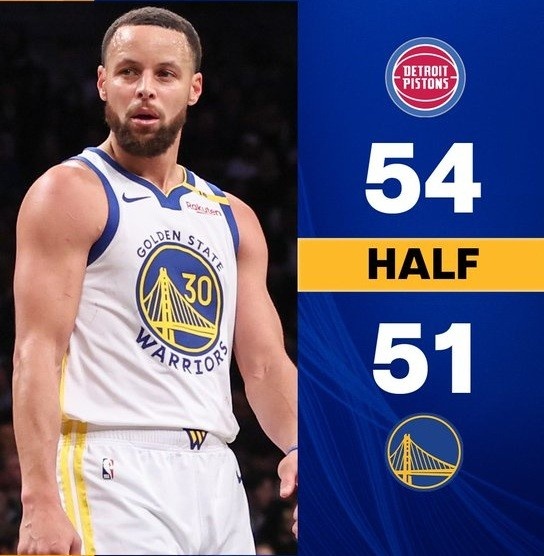 大打防守！勇士活塞上半場合計犯規(guī)29次 罰了41球