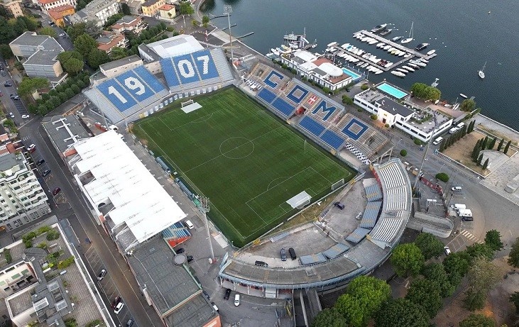 意媒：科莫計劃翻修主場，2026年開工2028年完工，1.52萬個座位