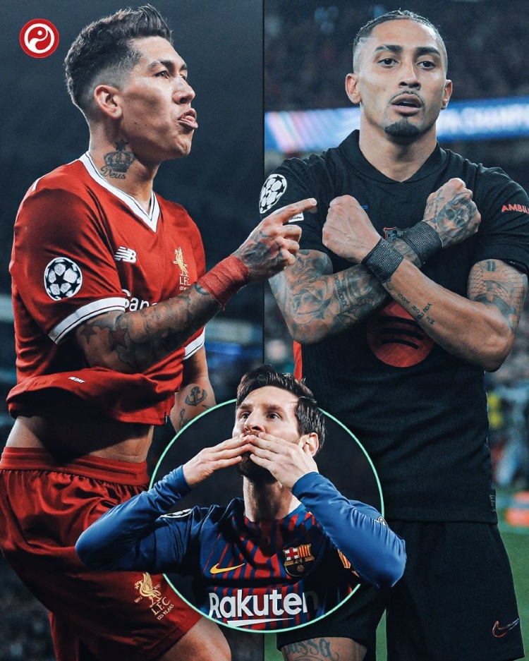 拉菲尼亞單賽季歐冠參與16球是巴西第二人，巴薩隊(duì)史僅次12年梅西