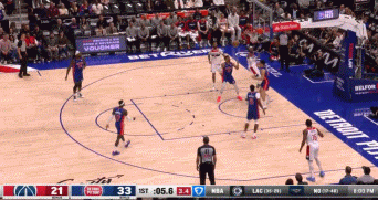 時間剛剛好！5秒時間哈里斯一條龍上籃不中 豐泰基奧壓哨雙手補扣