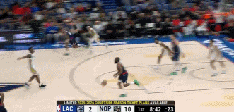 里外開花！小卡快下接球雙手暴扣 左側(cè)弧頂三分也中連得5分！