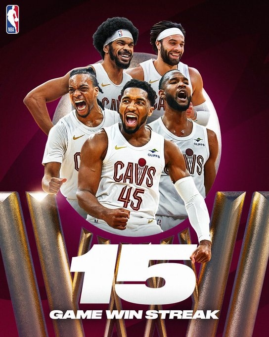 詹姆斯時代后首次！騎士隊史第6次做到單賽季至少55勝