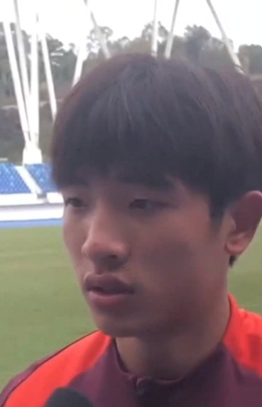 國少球員魏祥鑫：爭取中超聯(lián)賽踢上輪換，亞少賽爭取進(jìn)入前八