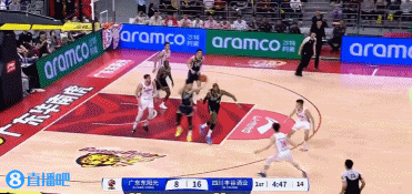 精準(zhǔn)制導(dǎo)！徐杰長傳輸送炮彈 張文逸拉桿反籃上進縮小分差