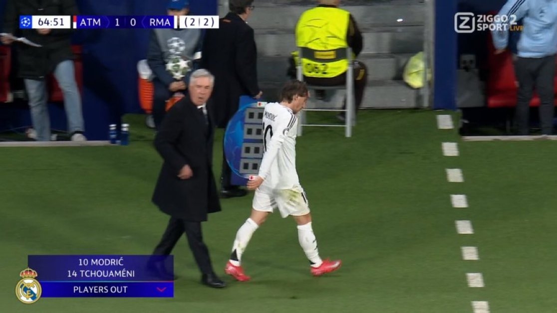 皇馬第65分鐘換人：魔笛、瓊阿梅尼下，卡馬文加、巴斯克斯上