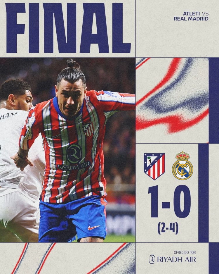 馬競(jìng)官推：沒什么能夠比得上成為馬競(jìng)球迷，我們會(huì)回來的