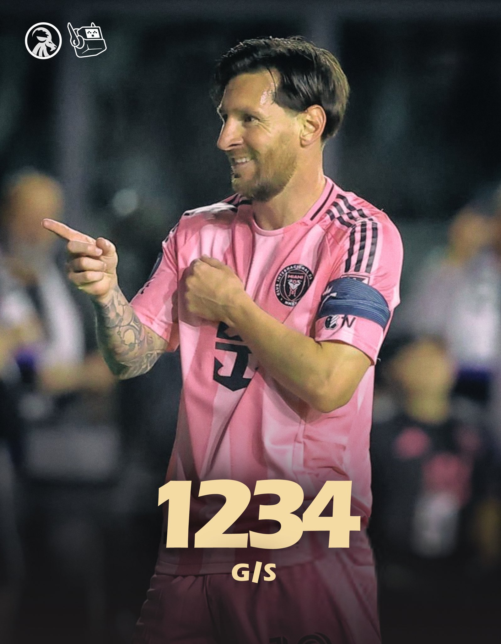 回歸即進球！37歲梅西生涯目前853球381助，參與進球數(shù)1234球！