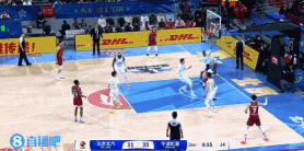 外線開炮！曾凡博和周琦相繼飆中三分 北京追到1分打停寧波
