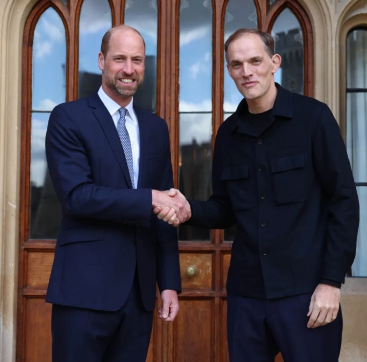 威廉王子：圖赫爾是英格蘭主帥最佳人選，他絕對(duì)有可能贏得世界杯