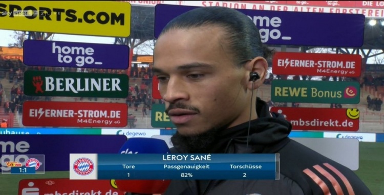 是否想要留在拜仁？薩內(nèi)：是的，讓我們等等看&埃貝爾已和我聊過