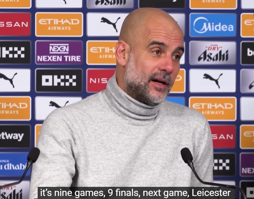 歐冠席位危？瓜帥：接下來9場決賽，我有信心能堅持到最后一輪