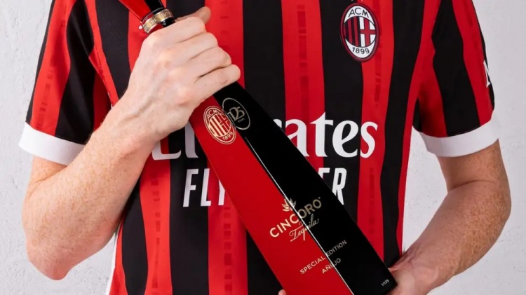 米蘭125周年與喬丹的龍舌蘭酒聯(lián)動：全球限量125瓶，售價2350元