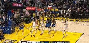 戈登暴扣+小波特三分+斯潘塞-瓊斯上籃 掘金連續(xù)3次快攻打停勇士