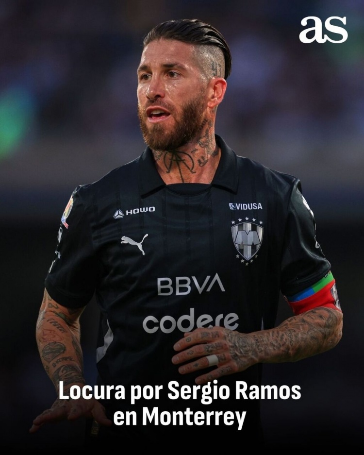 拉莫斯效應(yīng)！阿斯報(bào)：蒙特雷三周內(nèi)球衣銷量是平時(shí)的七倍