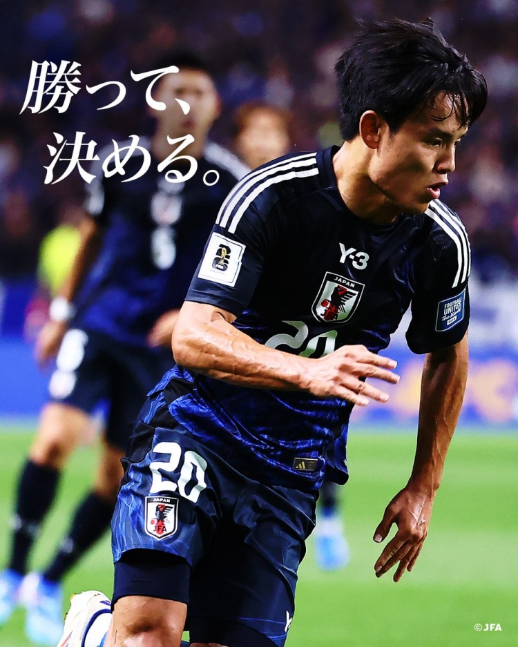 日本隊(duì)曬久保建英等球員海報(bào)預(yù)熱對陣巴林，獲勝將提前出線