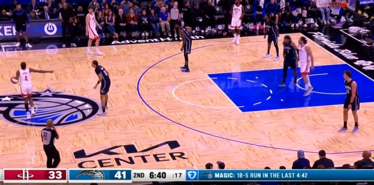 風(fēng)云突變！魔術(shù)攻防兩端壓制火箭 4分鐘轟出18-5強(qiáng)勢反超