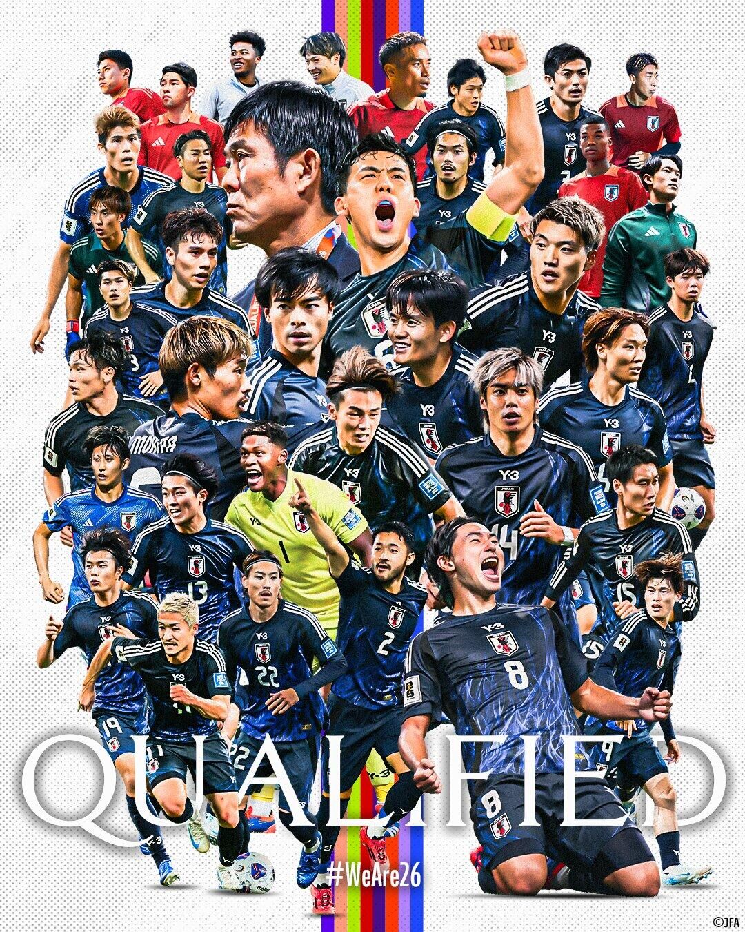 斷層領(lǐng)先！日本7輪6勝1平提前晉級世界杯，全球除東道主外首隊！