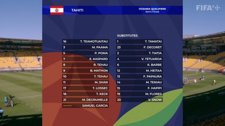 世界杯預(yù)選賽大洋洲決戰(zhàn)開(kāi)始了