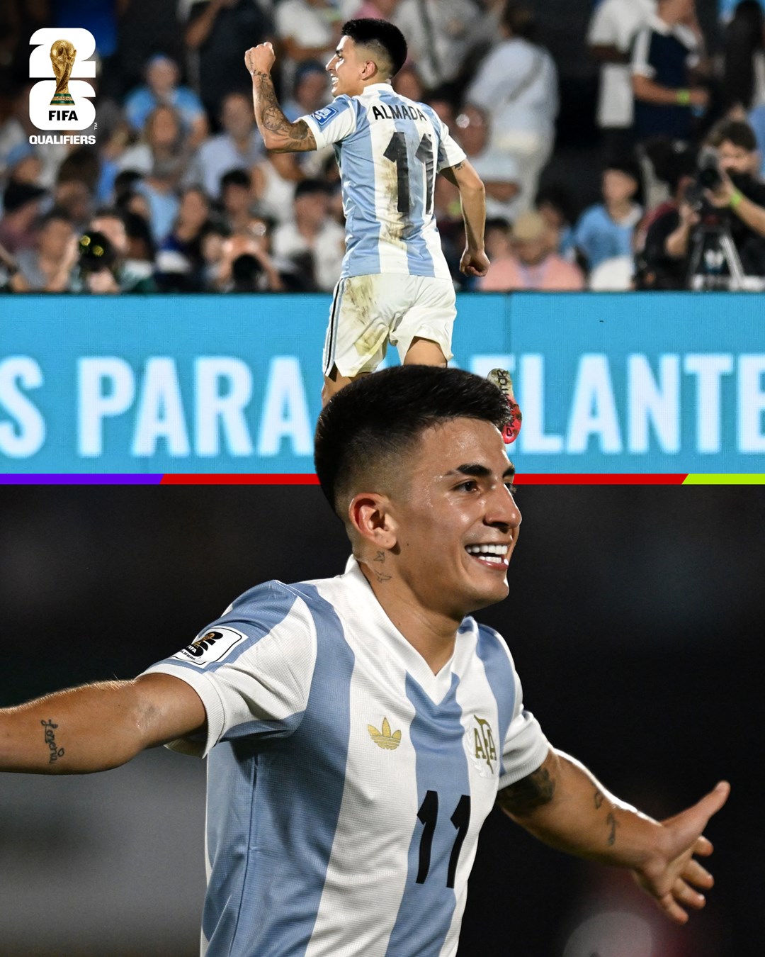 一鳴驚人！23歲阿爾馬達(dá)法甲近2場(chǎng)1球2助，國家隊(duì)轟世界波