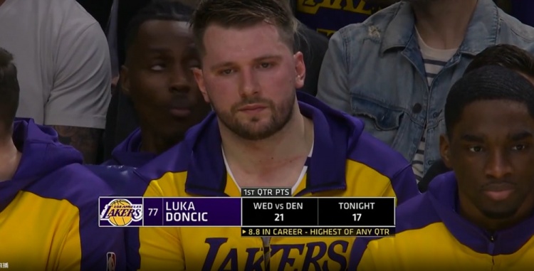 開局大火！東契奇近2場(chǎng)首節(jié)共砍38分 生涯首節(jié)8.8分為單節(jié)最高