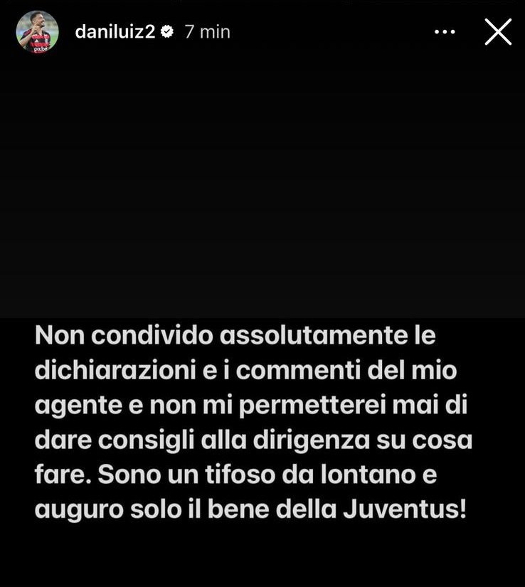 經(jīng)紀(jì)人在莫塔下課后諷刺尤文，達(dá)尼洛：不同意其言論，仍支持尤文