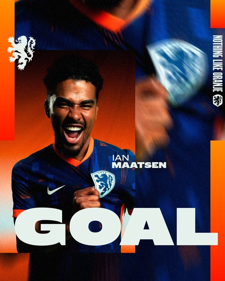 非荷甲球員在荷蘭隊首秀即破門，馬特森是歷史第3人