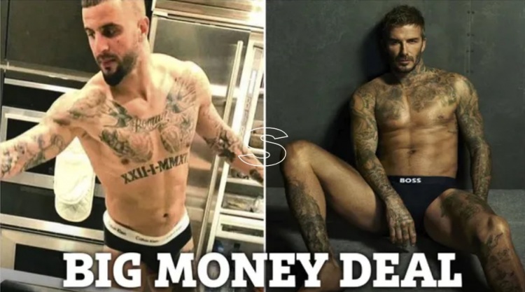 太陽(yáng)報(bào)：沃克與知名品牌簽下內(nèi)褲代言合同，合同金額為六位數(shù)