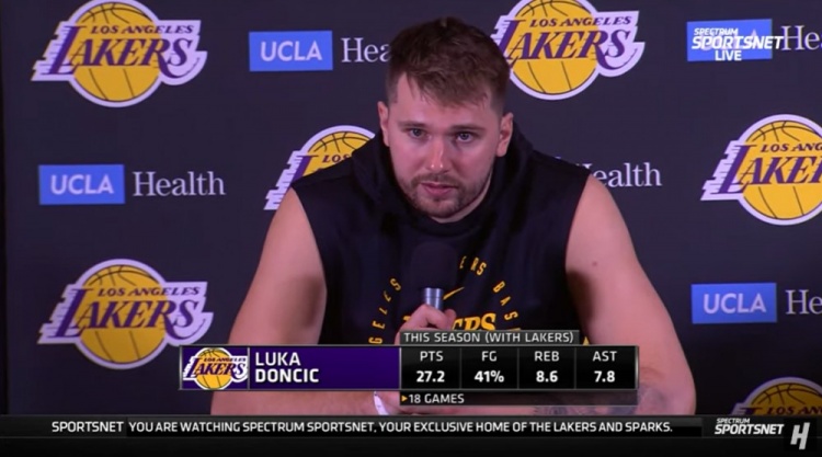 東契奇：我們拿錢來(lái)打比賽 傷病和艱難的賽程不應(yīng)該成為借口