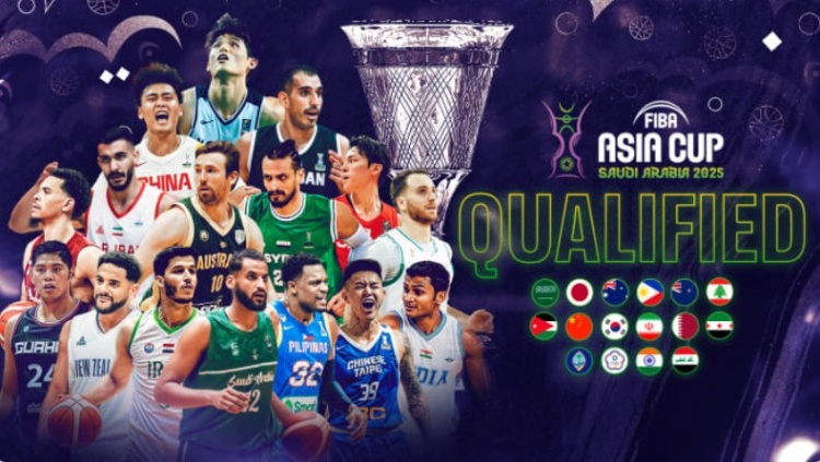 8月在沙特舉辦！FIBA官網(wǎng)：男籃亞洲杯抽簽儀式將在下月8號(hào)舉行