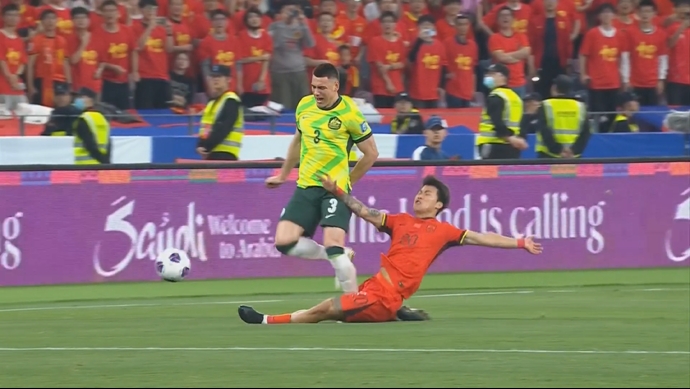 錯過關(guān)鍵戰(zhàn)！第13分鐘謝文能染黃，將停賽錯過6月戰(zhàn)印尼