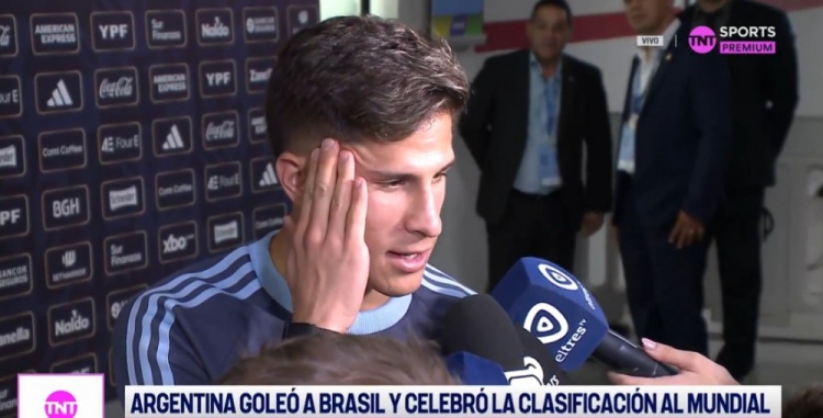 打進(jìn)處子球，朱利亞諾-西蒙尼：感謝國(guó)家隊(duì)，身披這身球衣是夢(mèng)想