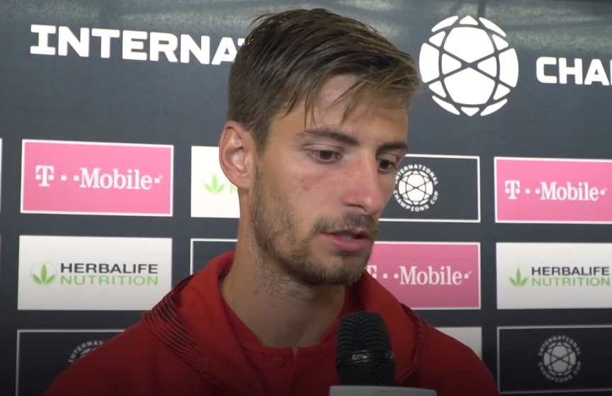 加比亞：這一周大家訓(xùn)練得很投入&將在場上亮劍，會全力贏科莫