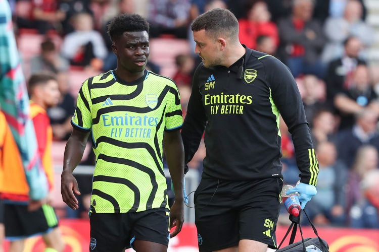 鏡報：傷病恢復(fù)進(jìn)展順利，薩卡有望趕上對陣皇馬的首回合比賽