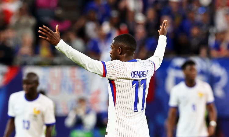 登貝萊第二次在法蘭西體育場為法國隊破門，首次是2017年