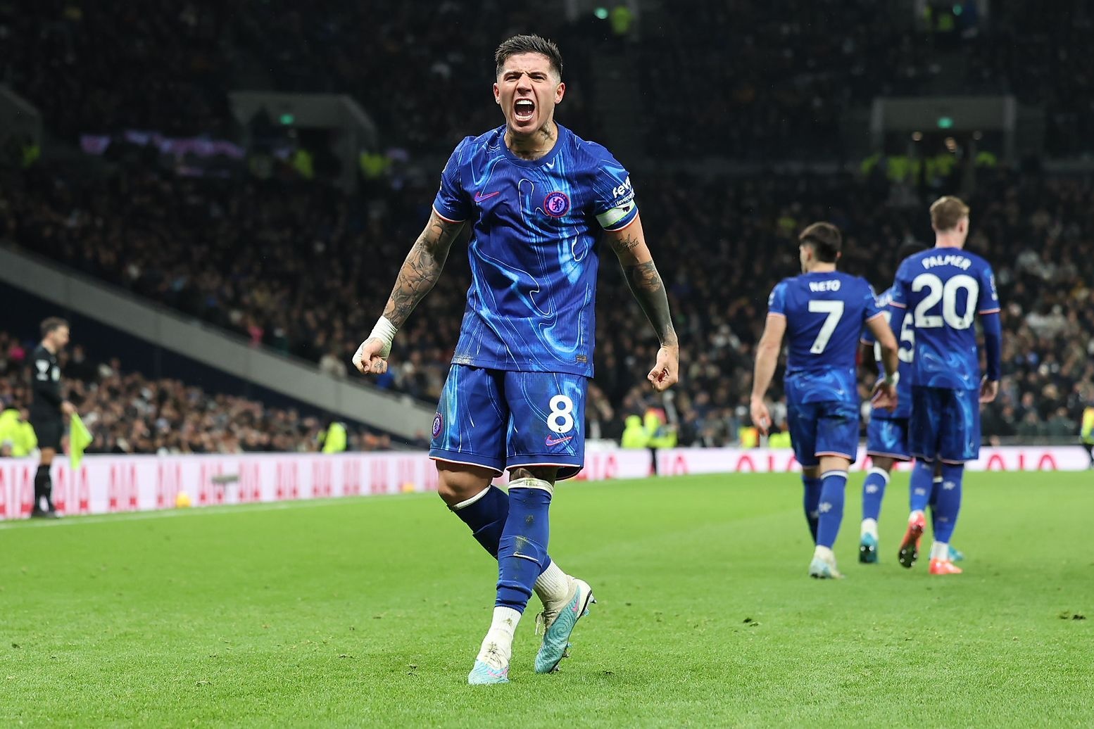 提升明顯！恩佐本賽季英超送出5次助攻，超過此前兩個(gè)賽季之和