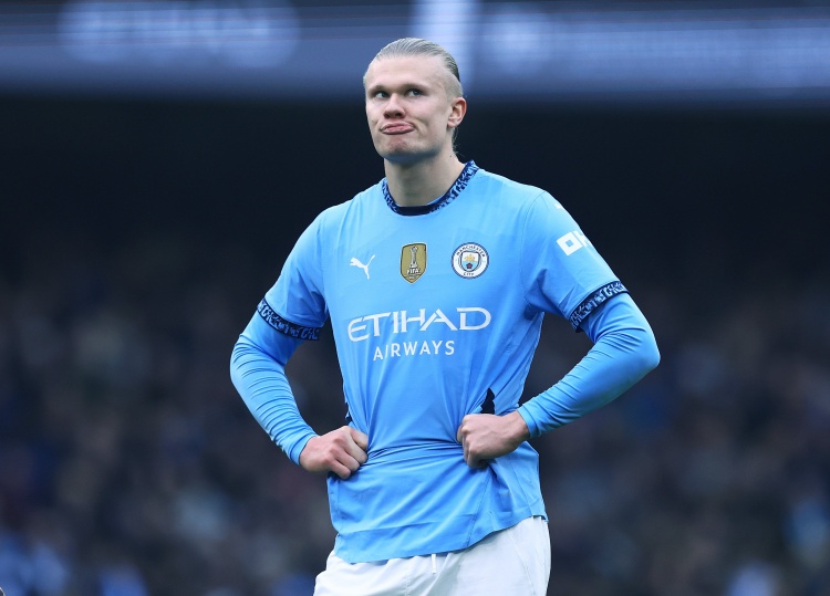 倫敦殺手，哈蘭德本賽季英超6次作客倫敦打進(jìn)7球，歷史第二多