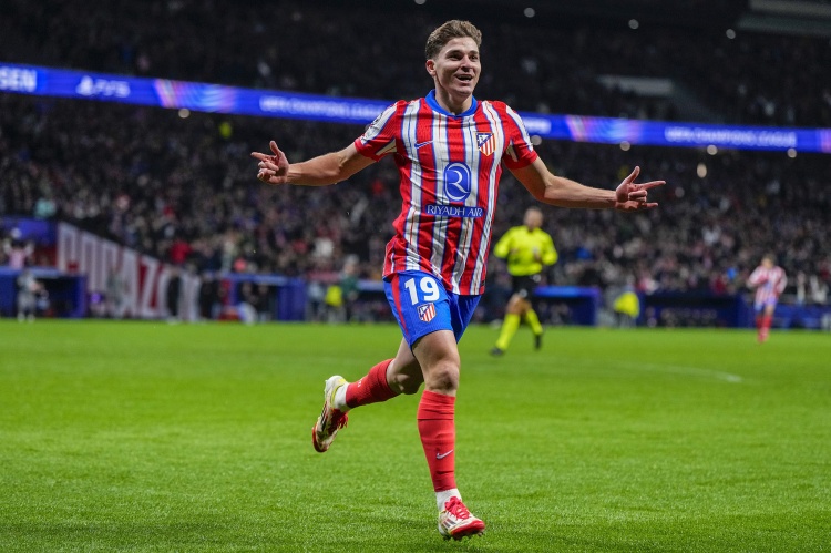 效力馬競首個(gè)賽季歐冠攻入7球，阿爾瓦雷斯成迭戈-科斯塔后首人