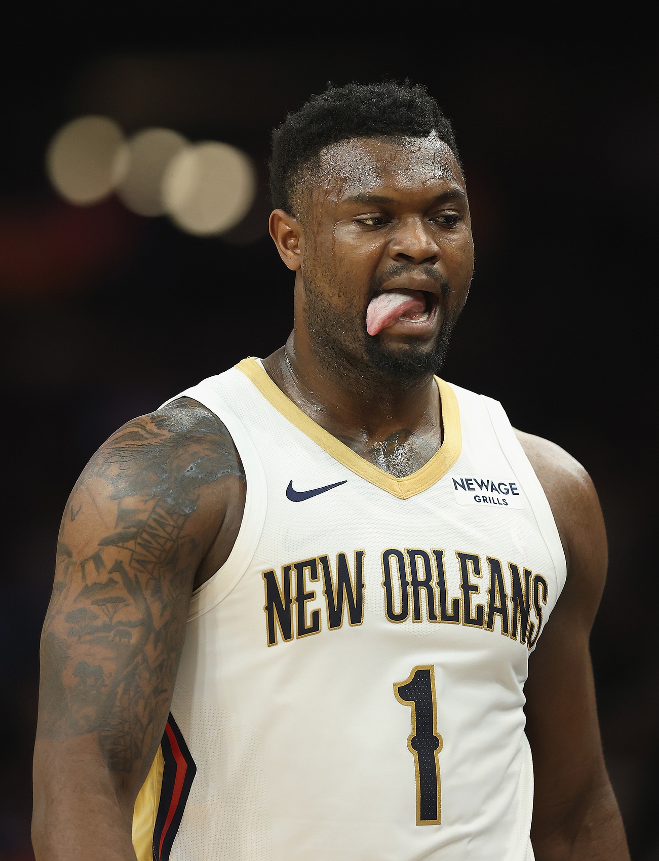 胖虎不語只是一味砍分！錫安23中17得37分4板6助 仍無法助隊贏球