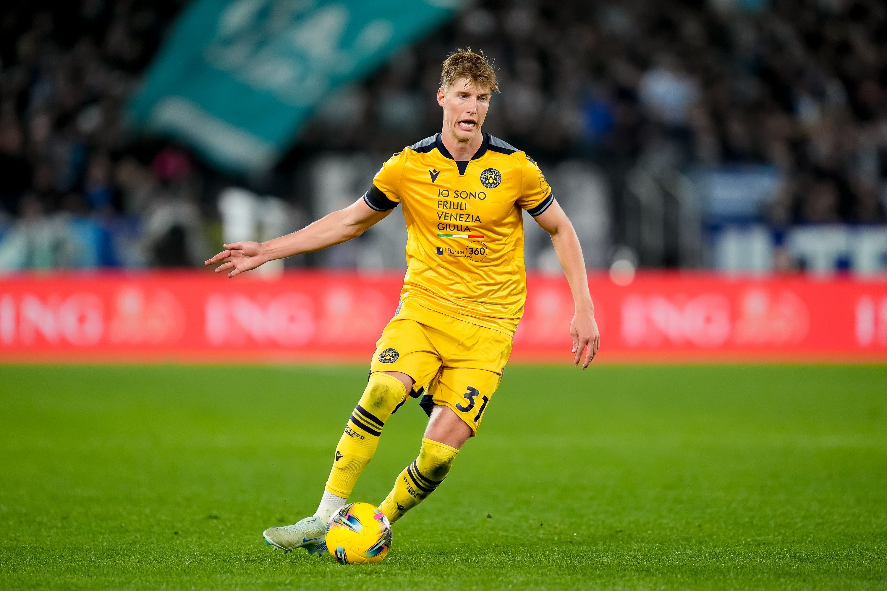 意媒：尤文、米蘭有意烏迪內(nèi)斯后衛(wèi)克里斯滕森，價格約2000萬歐