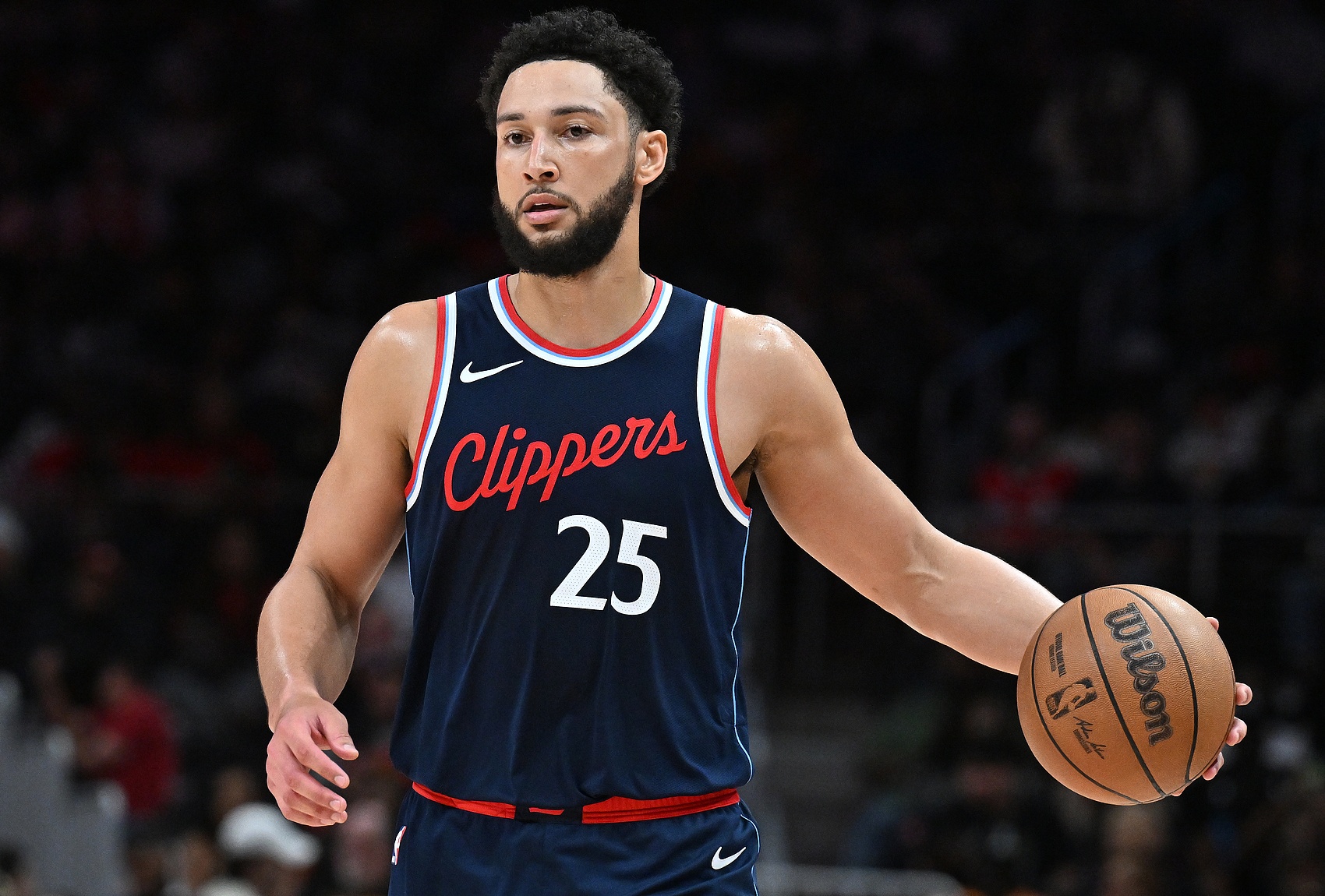 躺贏隨便打打！本-西蒙斯3中0沒(méi)有得分 僅得到2板3助1帽