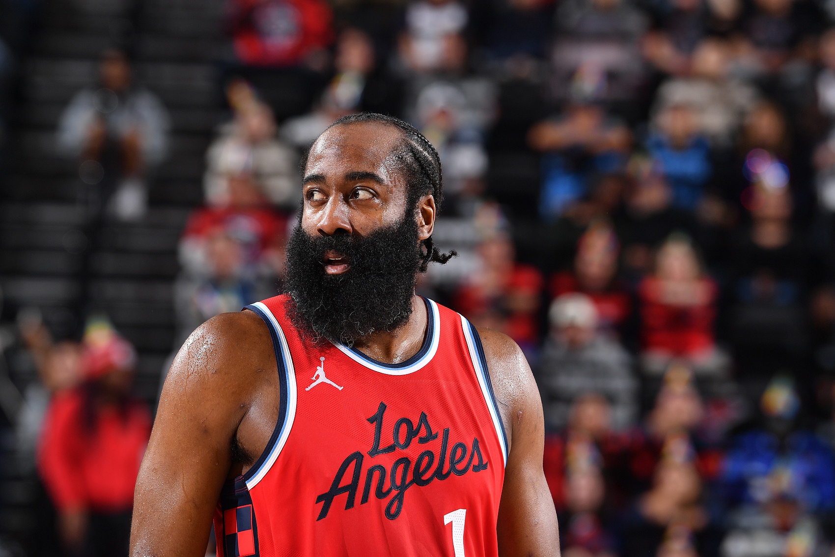 挺全面！哈登打滿首節(jié)拿到7分4板4助 正負值+10